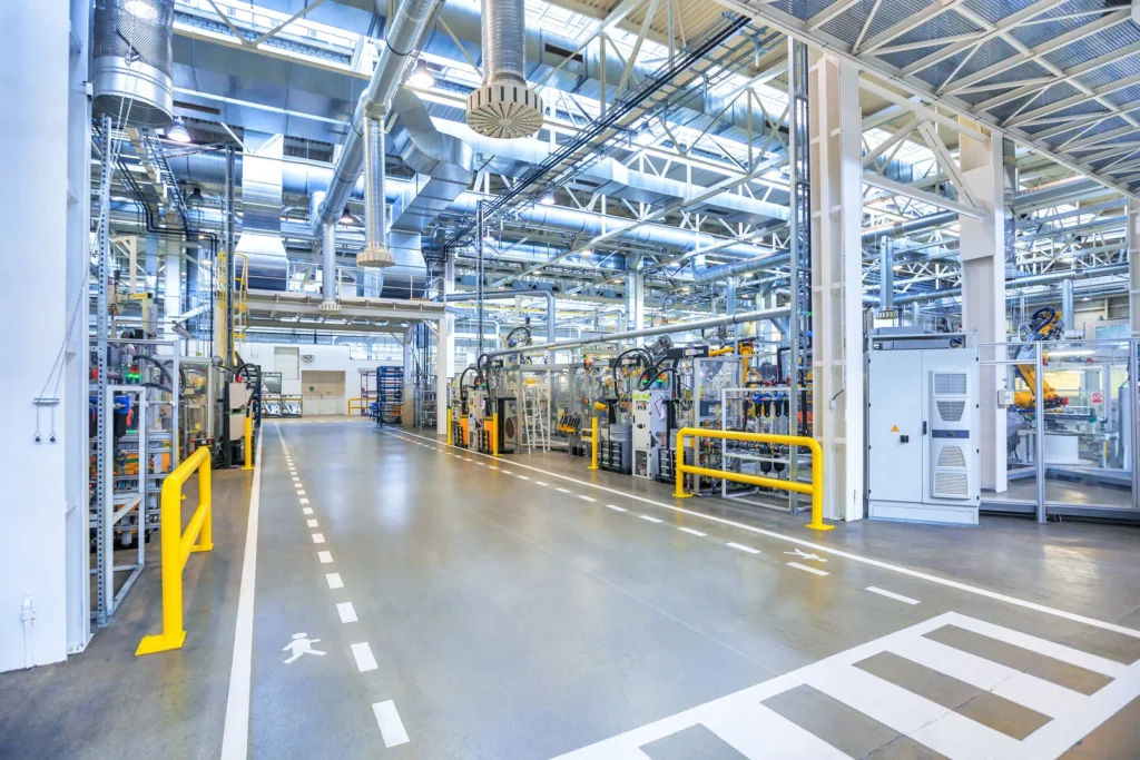 U.S. factory floor operations